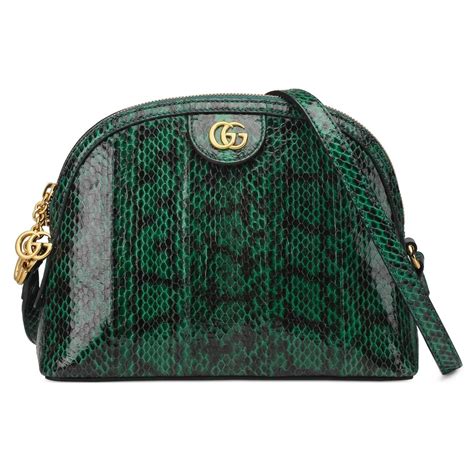 gucci water green bag|green Gucci bag with snake.